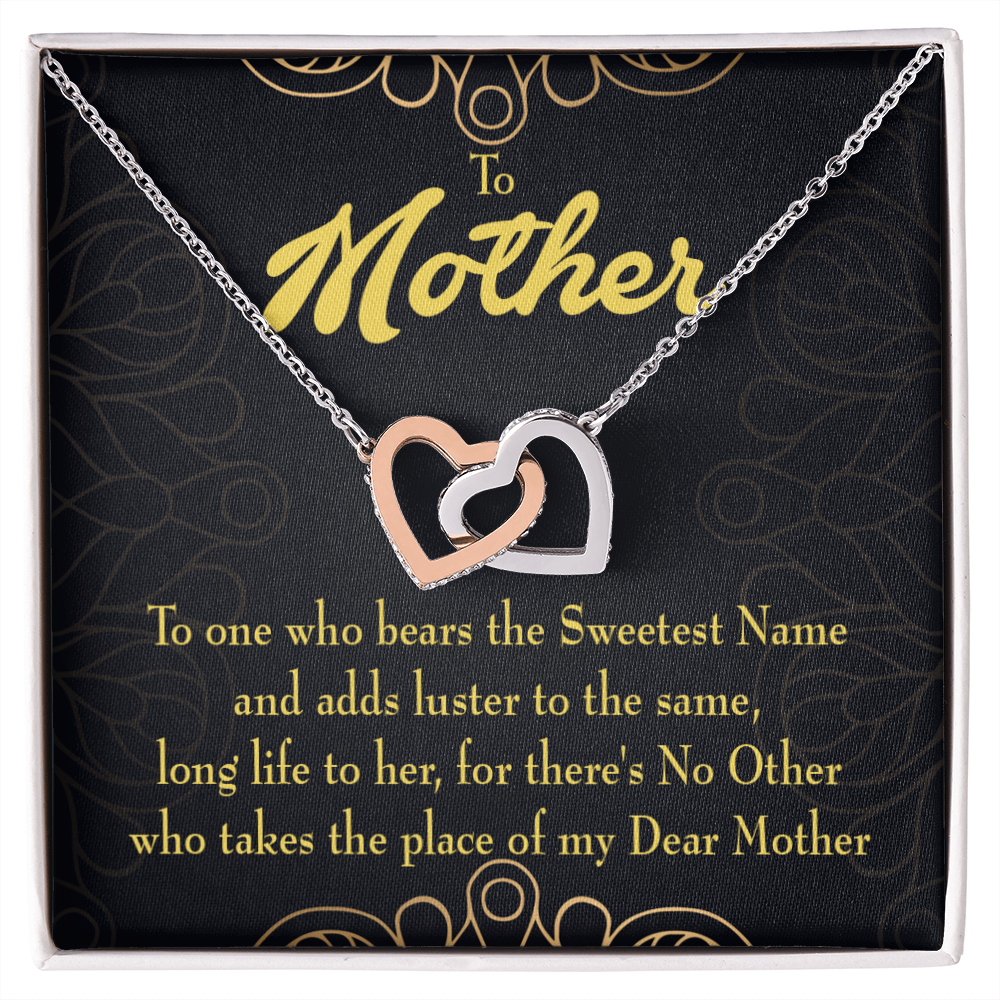 To Mom The Sweetest Name Inseparable Necklace-Express Your Love Gifts