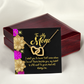 To Mom There Beside You Inseparable Necklace-Express Your Love Gifts