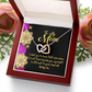 To Mom There Beside You Inseparable Necklace-Express Your Love Gifts