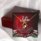 To Mom There is Nothing Forever Necklace w Message Card-Express Your Love Gifts