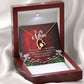 To Mom There is Nothing Forever Necklace w Message Card-Express Your Love Gifts