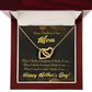 To Mom Thinking of You Inseparable Necklace-Express Your Love Gifts