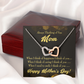 To Mom Thinking of You Inseparable Necklace-Express Your Love Gifts
