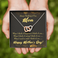 To Mom Thinking of You Inseparable Necklace-Express Your Love Gifts