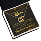 To Mom Thinking of You Spanish Inseparable Necklace-Express Your Love Gifts