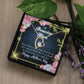 To Mom Today Special Day Forever Necklace w Message Card-Express Your Love Gifts