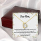 To Mom Unique Present For Mom Forever Necklace w Message Card-Express Your Love Gifts