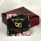 To Mom Very Happiest Inseparable Necklace-Express Your Love Gifts