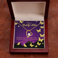 To Mom We Love Forever Necklace w Message Card-Express Your Love Gifts