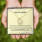 To Mom What is Mom Forever Necklace w Message Card-Express Your Love Gifts