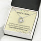 To Mom What is Mom Forever Necklace w Message Card-Express Your Love Gifts