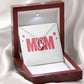 To Mom Wife Mum Boss Forever Necklace w Message Card-Express Your Love Gifts