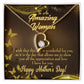 To Mom Wish This Day Forever Necklace w Message Card-Express Your Love Gifts