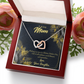 To Mom Wishing a Lifetime Inseparable Necklace-Express Your Love Gifts