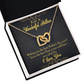 To Mom Wishing You Inseparable Necklace-Express Your Love Gifts