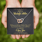 To Mom Wishing You Inseparable Necklace-Express Your Love Gifts
