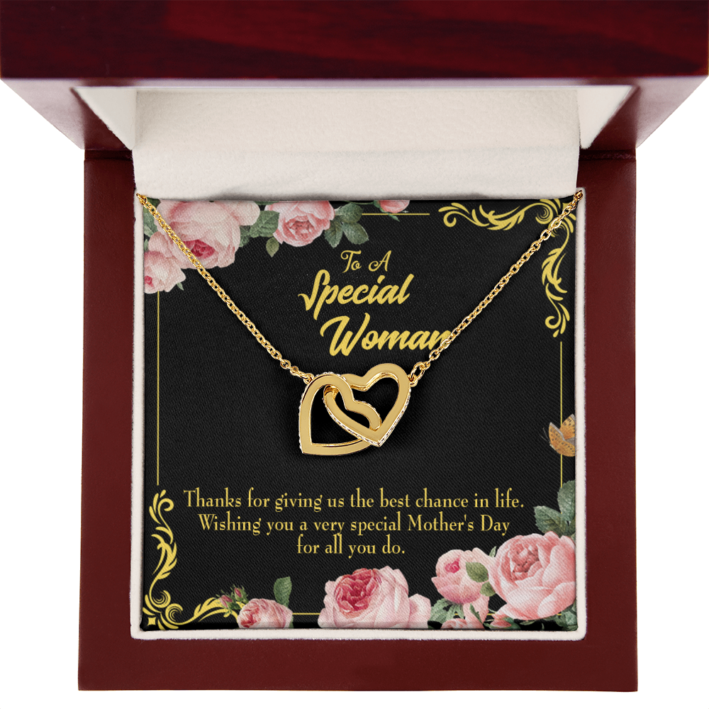 To Mom Wishing You Mom Inseparable Necklace-Express Your Love Gifts