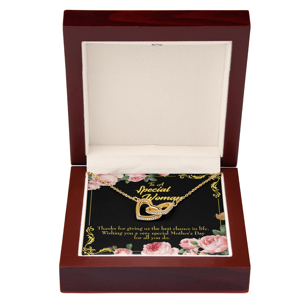 To Mom Wishing You Mom Inseparable Necklace-Express Your Love Gifts