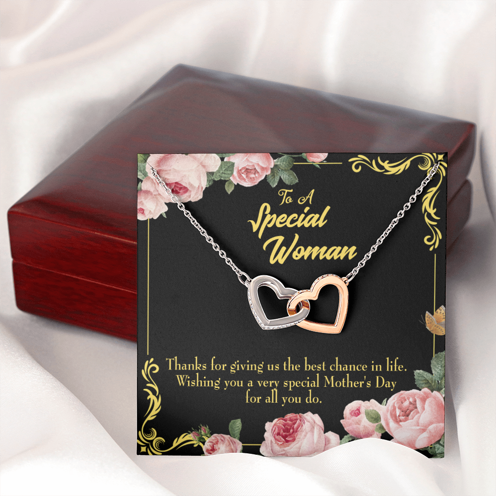 To Mom Wishing You Mom Inseparable Necklace-Express Your Love Gifts