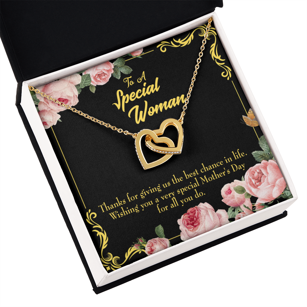 To Mom Wishing You Mom Inseparable Necklace-Express Your Love Gifts