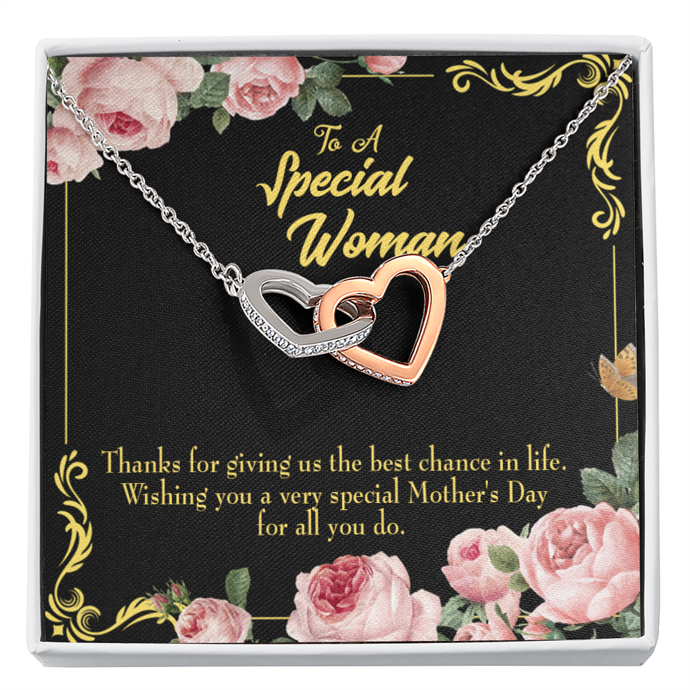 To Mom Wishing You Mom Inseparable Necklace-Express Your Love Gifts