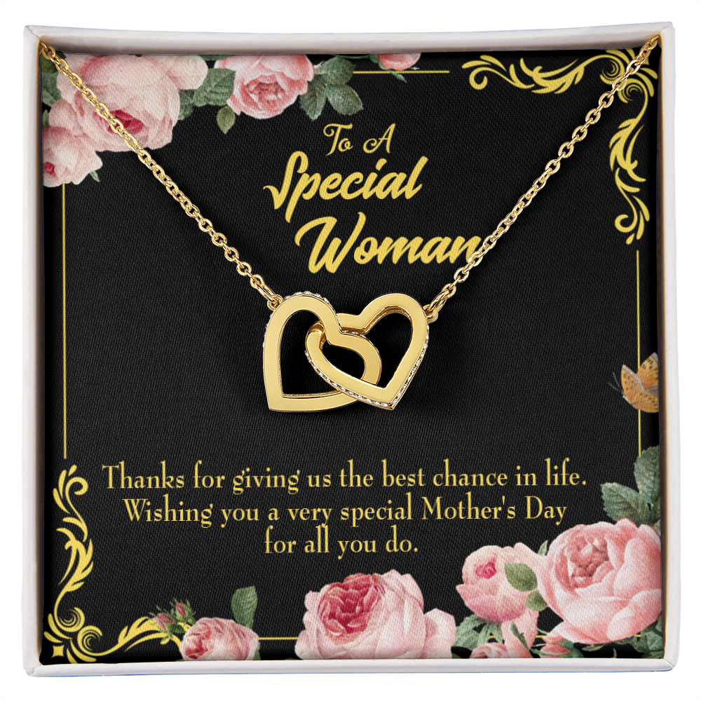 To Mom Wishing You Mom Inseparable Necklace-Express Your Love Gifts