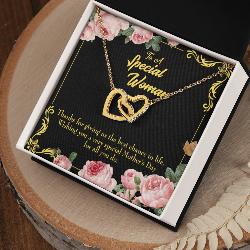 To Mom Wishing You Mom Inseparable Necklace-Express Your Love Gifts
