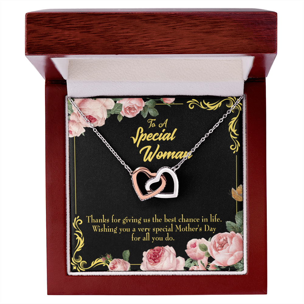 To Mom Wishing You Mom Inseparable Necklace-Express Your Love Gifts
