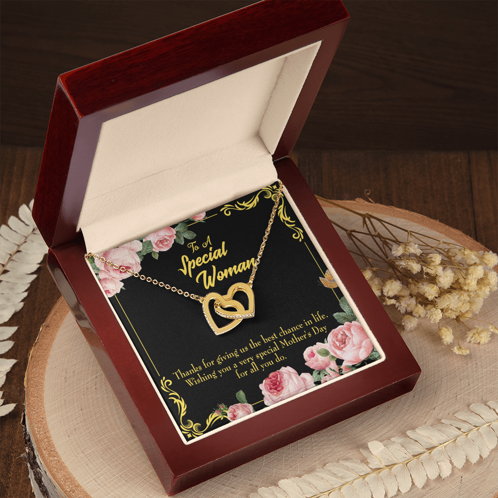 To Mom Wishing You Mom Inseparable Necklace-Express Your Love Gifts