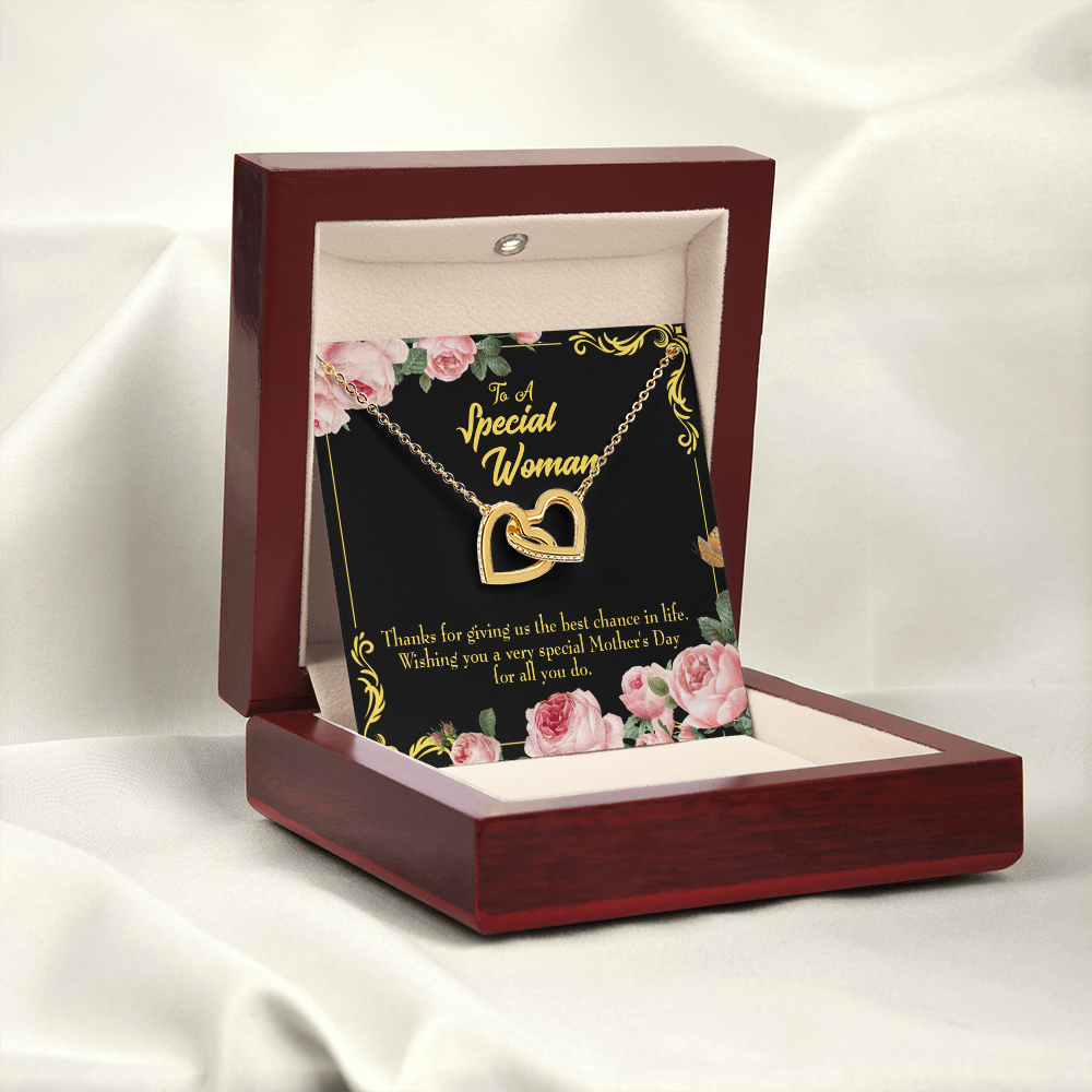 To Mom Wishing You Mom Inseparable Necklace-Express Your Love Gifts