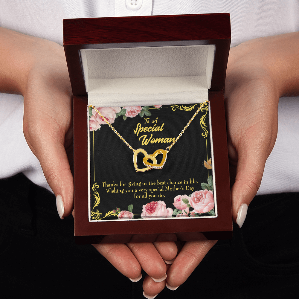 To Mom Wishing You Mom Inseparable Necklace-Express Your Love Gifts