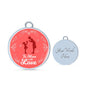 To Mom With Love Circle Pendant Bangle Stainless Steel or 18k Gold 18-22"-Express Your Love Gifts