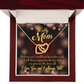 To Mom Without You Inseparable Necklace-Express Your Love Gifts