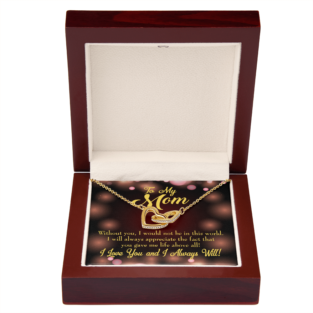 To Mom Without You Inseparable Necklace-Express Your Love Gifts