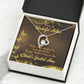 To Mom Wonderful Mother Forever Necklace w Message Card-Express Your Love Gifts