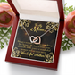 To Mom Wonderful Woman Mother Inseparable Necklace-Express Your Love Gifts
