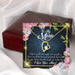 To Mom Words Not Enough Forever Necklace w Message Card-Express Your Love Gifts