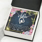 To Mom Words Not Enough Forever Necklace w Message Card-Express Your Love Gifts