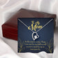 To Mom Years to Come Forever Necklace w Message Card-Express Your Love Gifts