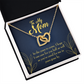 To Mom Years to Come Inseparable Necklace-Express Your Love Gifts