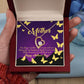 To Mom You Always Sacrifice Forever Necklace w Message Card-Express Your Love Gifts