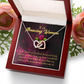 To Mom You Deserved the Pamper Inseparable Necklace-Express Your Love Gifts