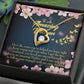 To Mom You Loved Me Forever Necklace w Message Card-Express Your Love Gifts