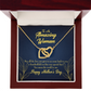 To Mom You Mean the World to Me Inseparable Necklace-Express Your Love Gifts