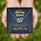 To Mom You Mean the World to Me Inseparable Necklace-Express Your Love Gifts