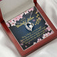 To Mom You're an Angel Forever Necklace w Message Card-Express Your Love Gifts