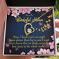 To Mom You're an Angel Forever Necklace w Message Card-Express Your Love Gifts