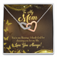 To Mom You're my Blessing Inseparable Necklace-Express Your Love Gifts