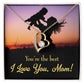 To Mom You're the Best Forever Necklace w Message Card-Express Your Love Gifts
