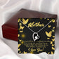 To Mom You Supported Me Forever Necklace w Message Card-Express Your Love Gifts